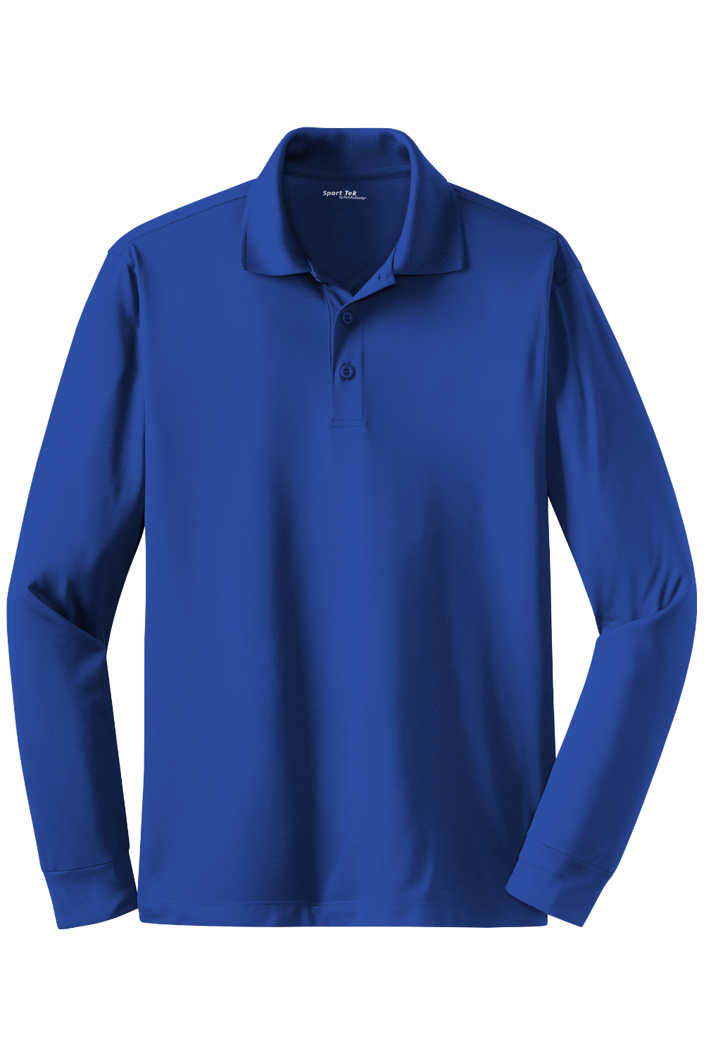 Sport-Tek Long Sleeve Micropique Sport-Wick Polo in True Royal